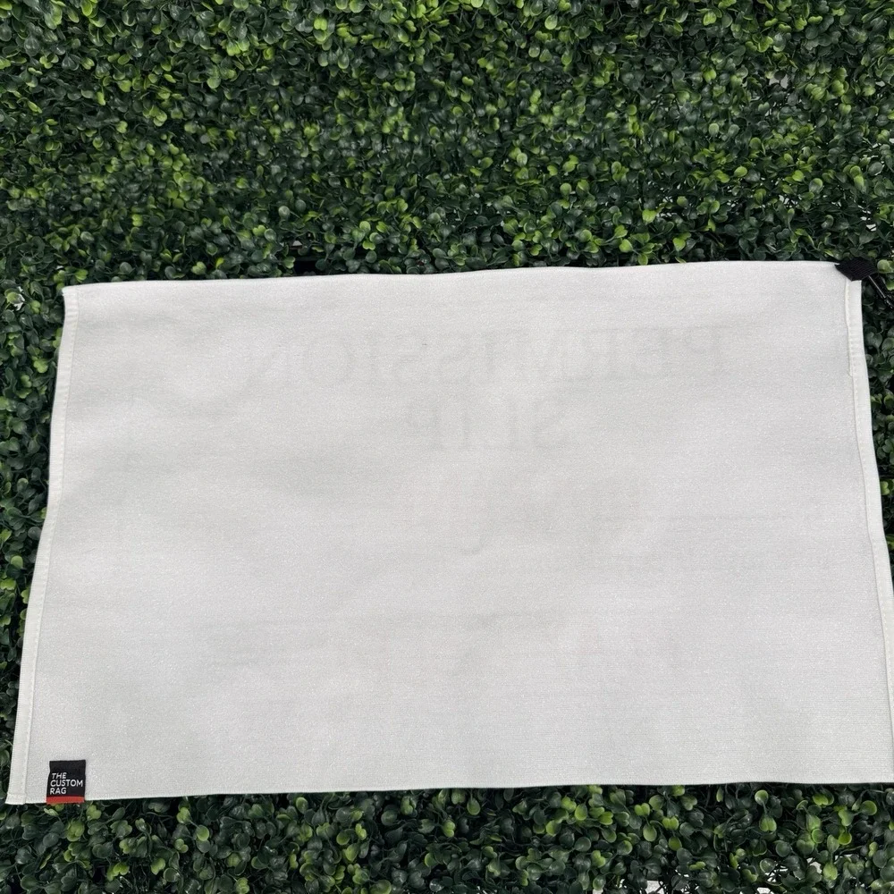 Golf Towel Play Golf Permission Slip For Husband 14x 24 Carabiner Soft and Scrub